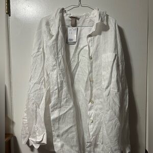 H&M Airy Button Up